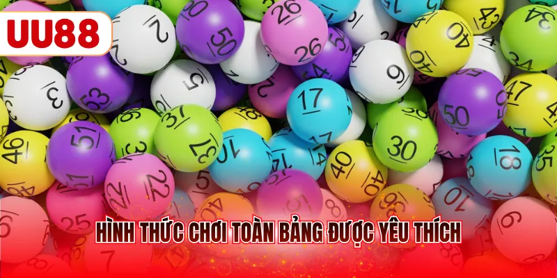 Hình thức chơi toàn bảng được yêu thích